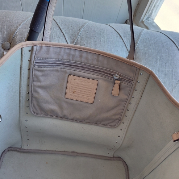 Coach Colorblock Tote - Picture 6 of 6